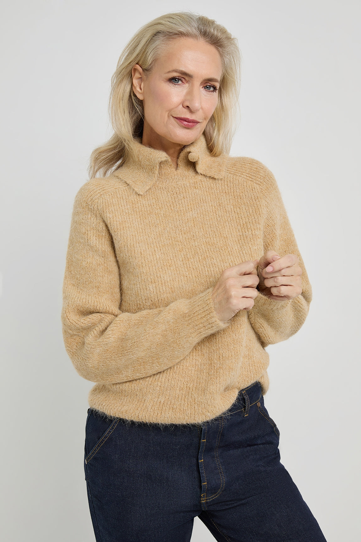 Alec sweater | Camel