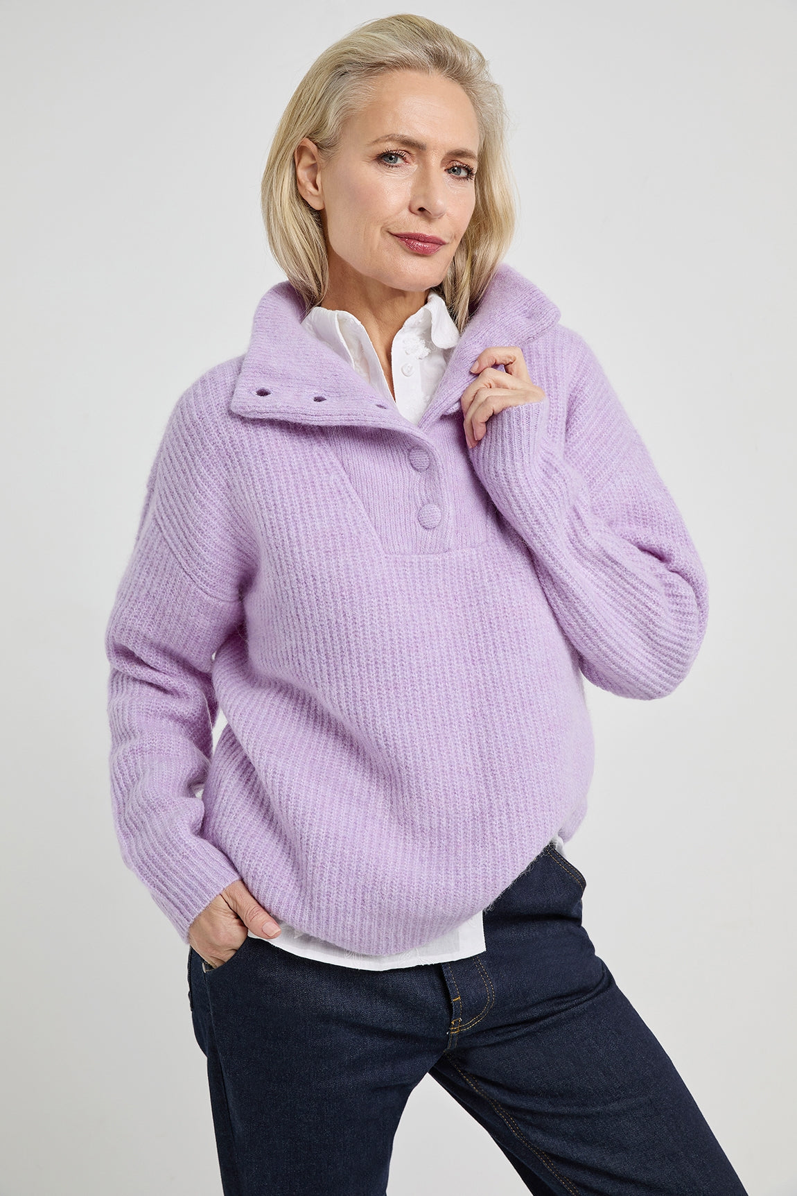 Sergio sweater | Lilac