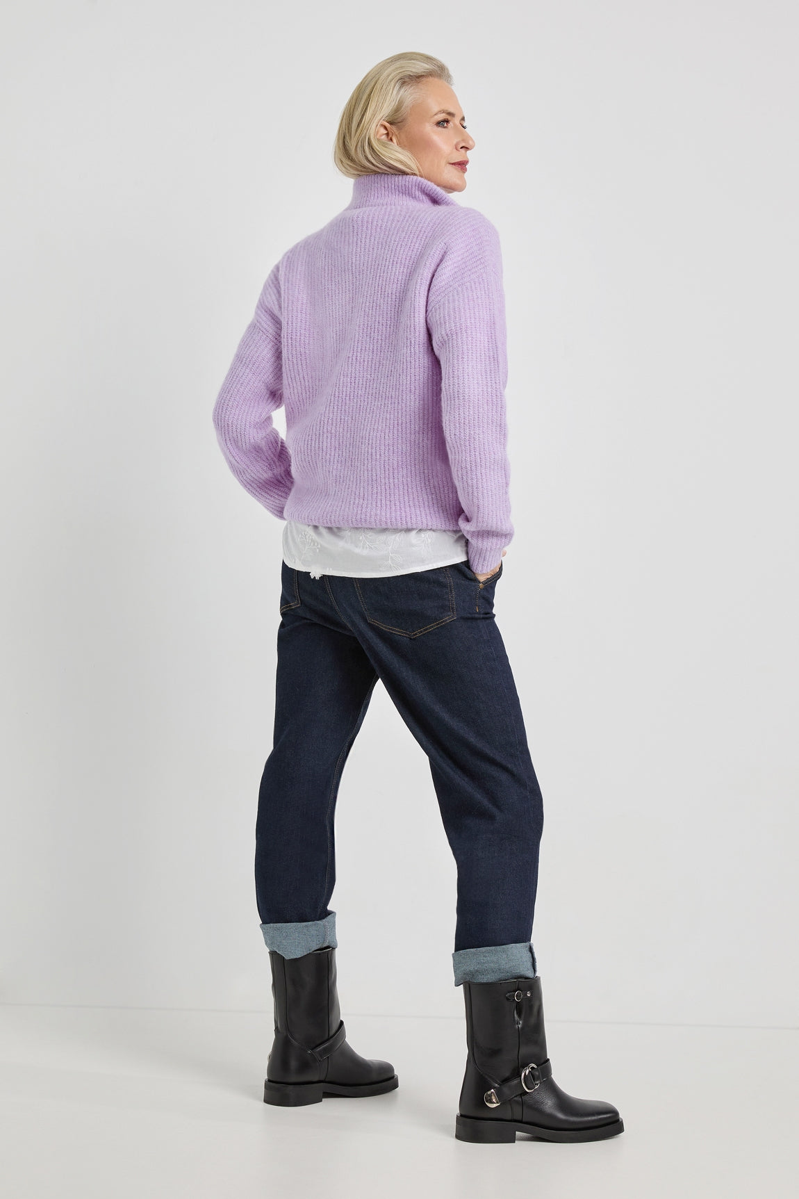 Sergio sweater | Lilac