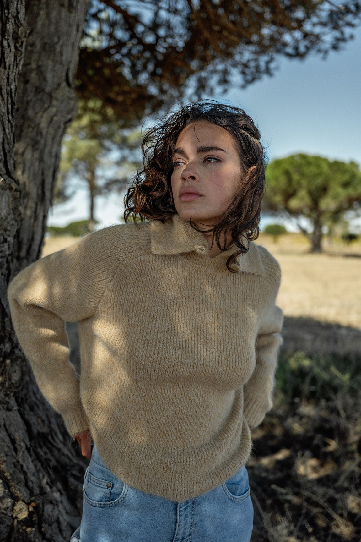 Alec sweater | Camel