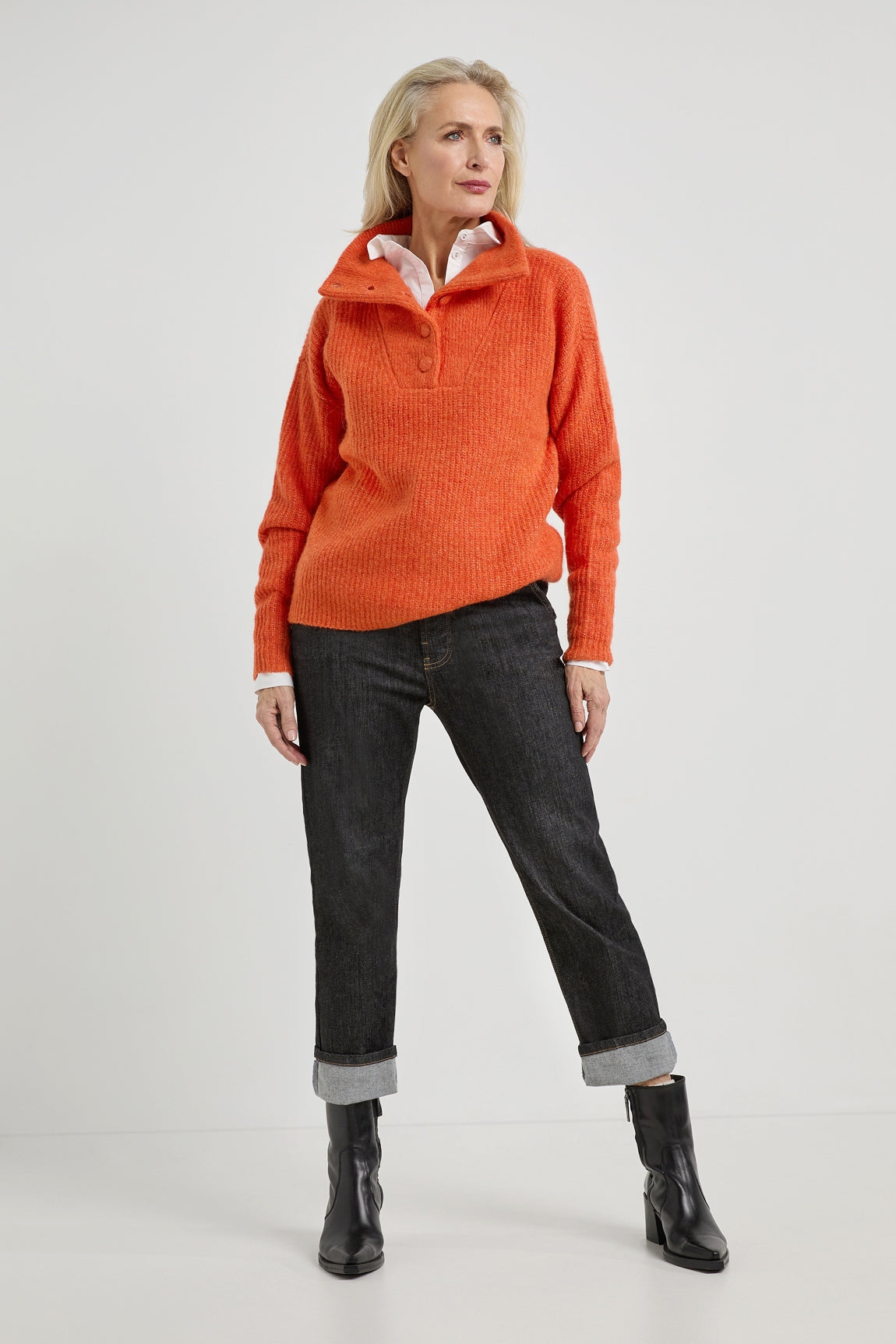 Sergio sweater | Orange