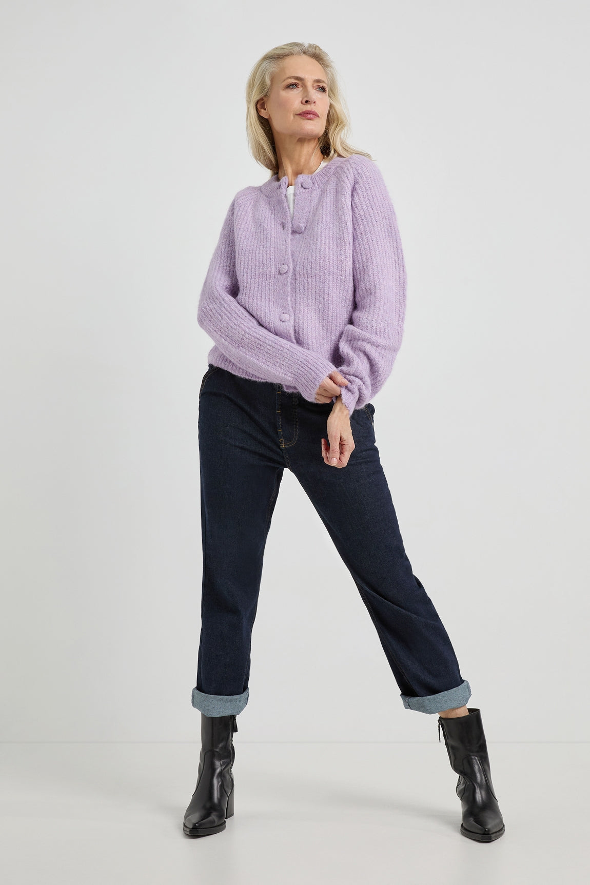 Abigail cardigan | Lilac