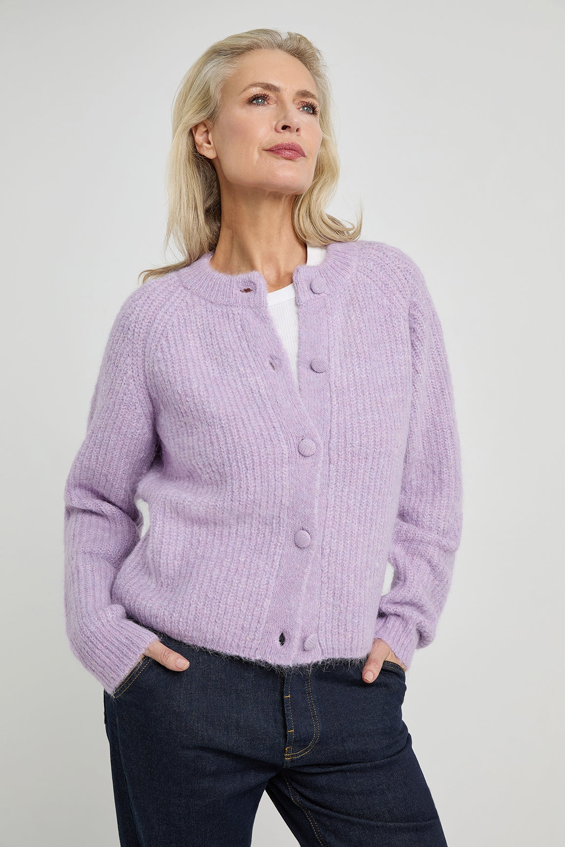 Abigail cardigan | Lilac