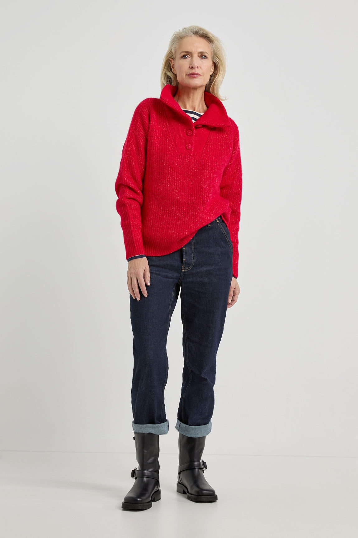 Sergio sweater | Red