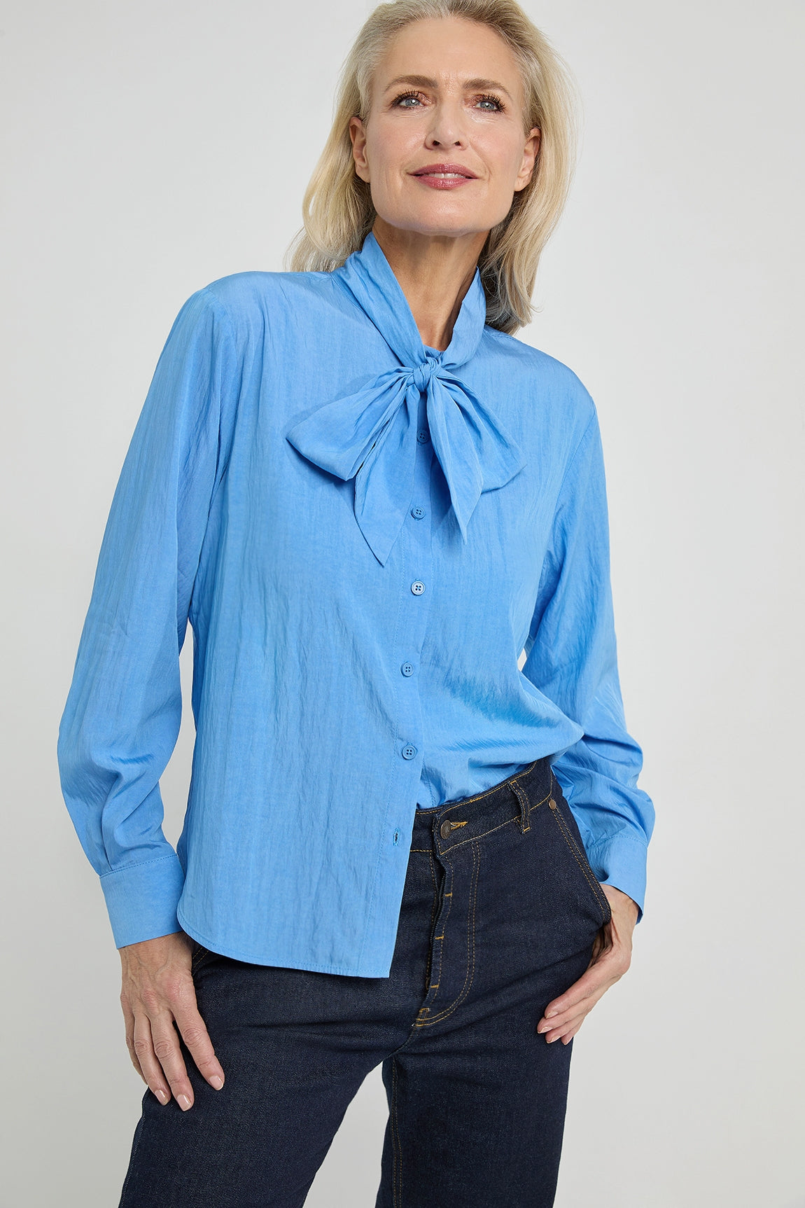 Alida blouse | French Blue