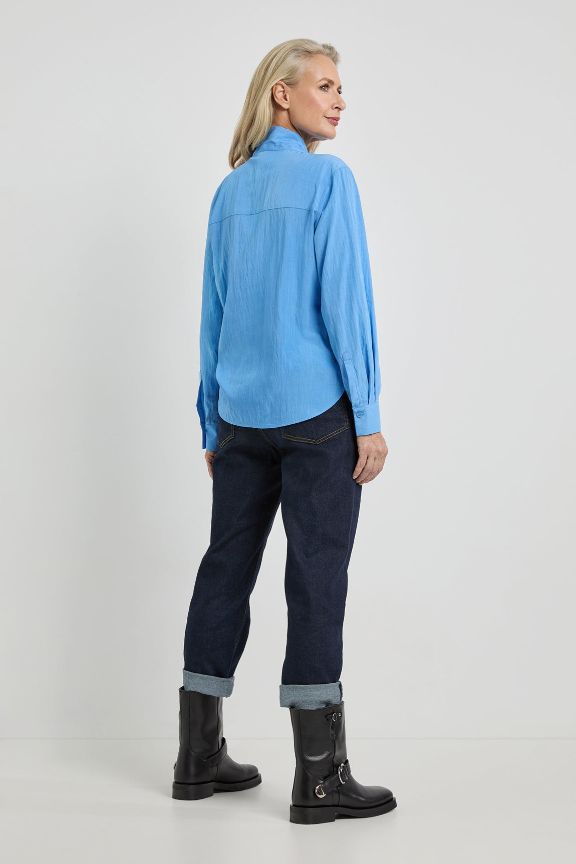 Alida blouse | French Blue