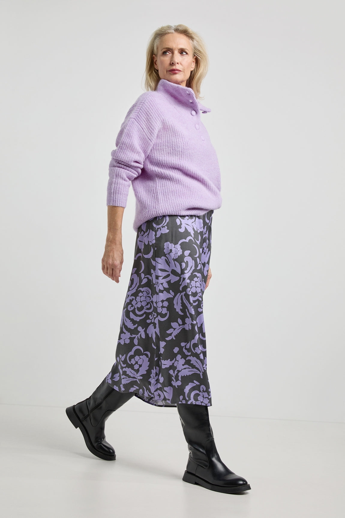 Sia skirt | Lilac print