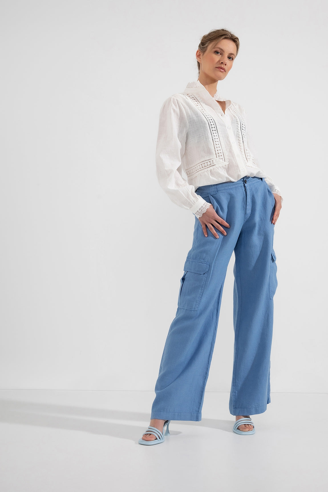Bailey pants | French Blue