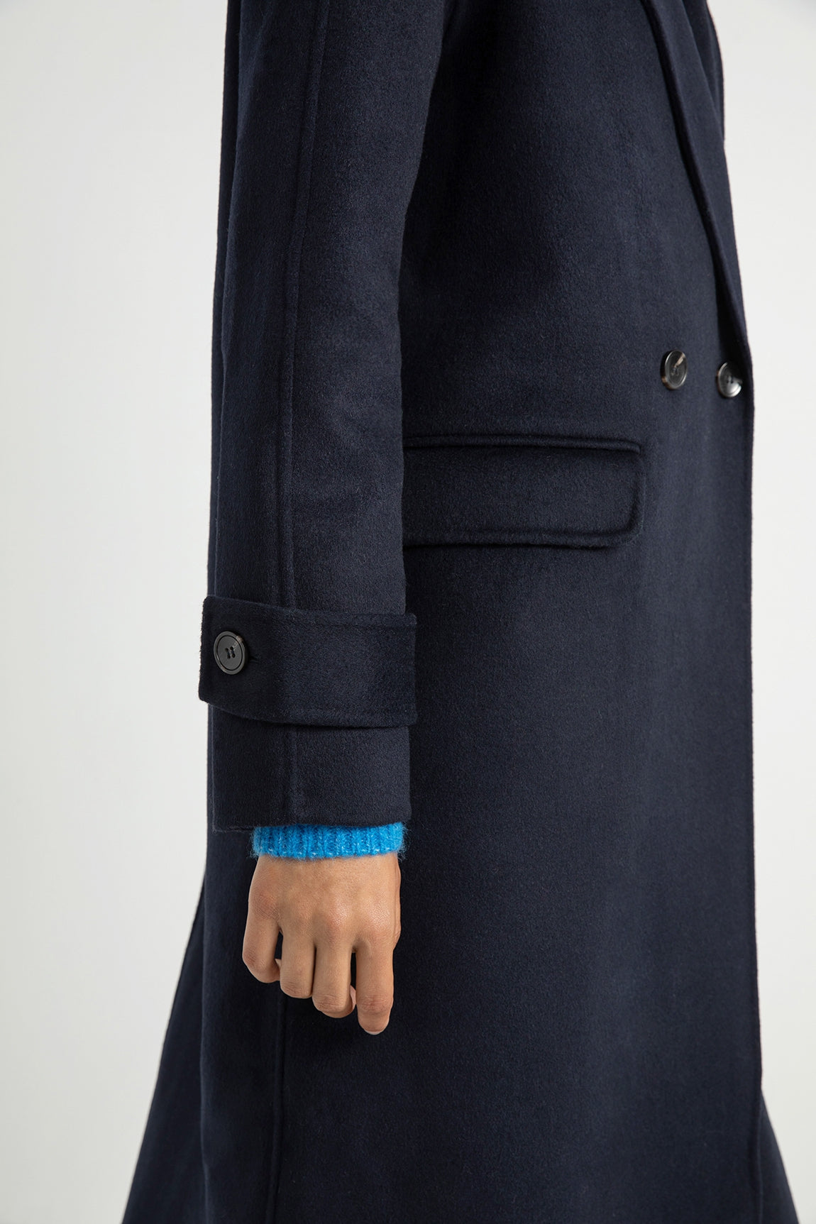 Sandro coat | Navy