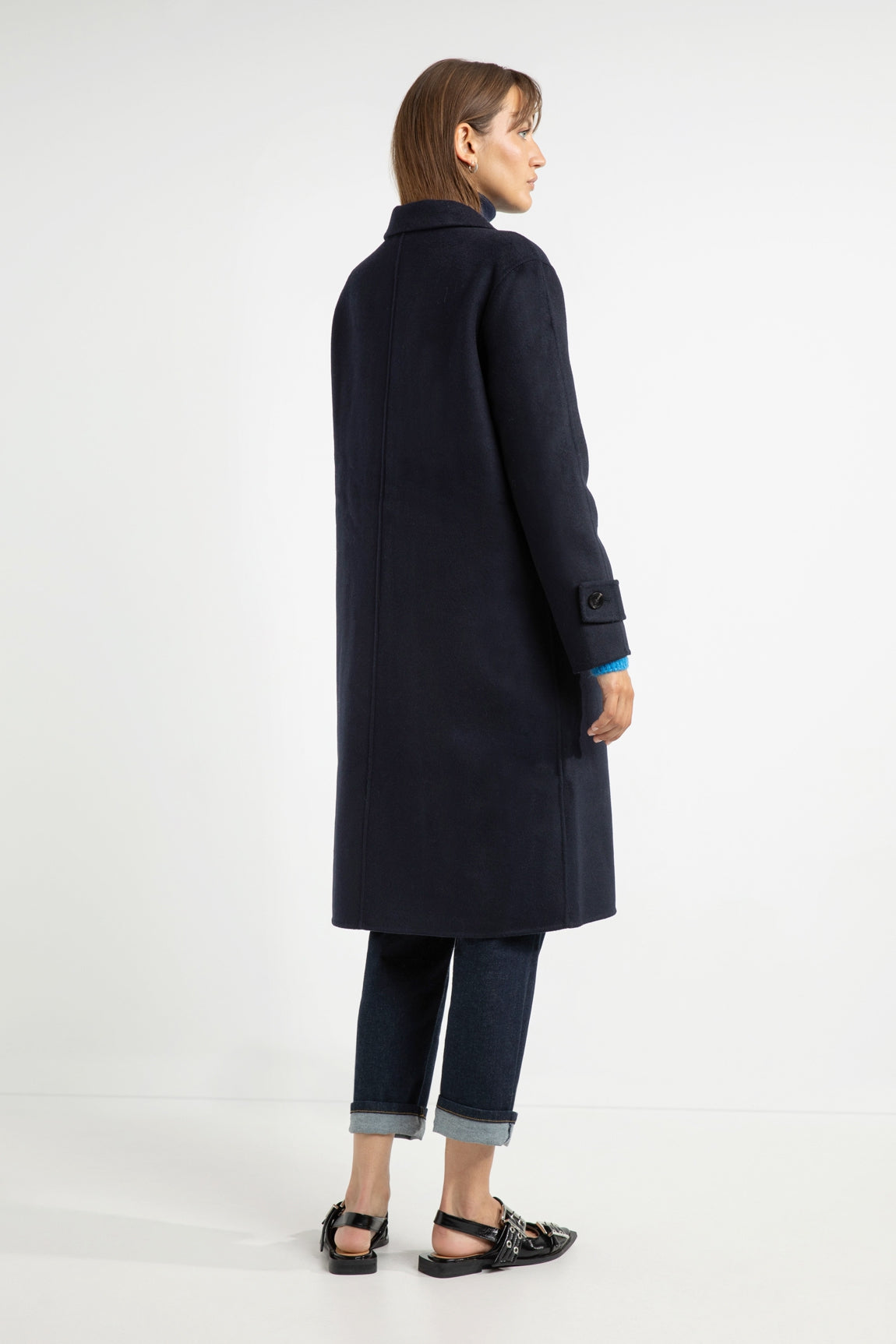 Sandro coat | Navy