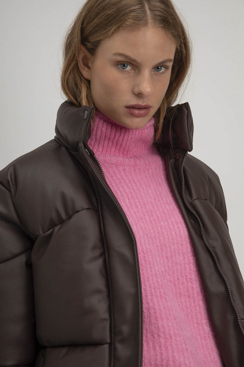 Semmie coat | Dark Brown