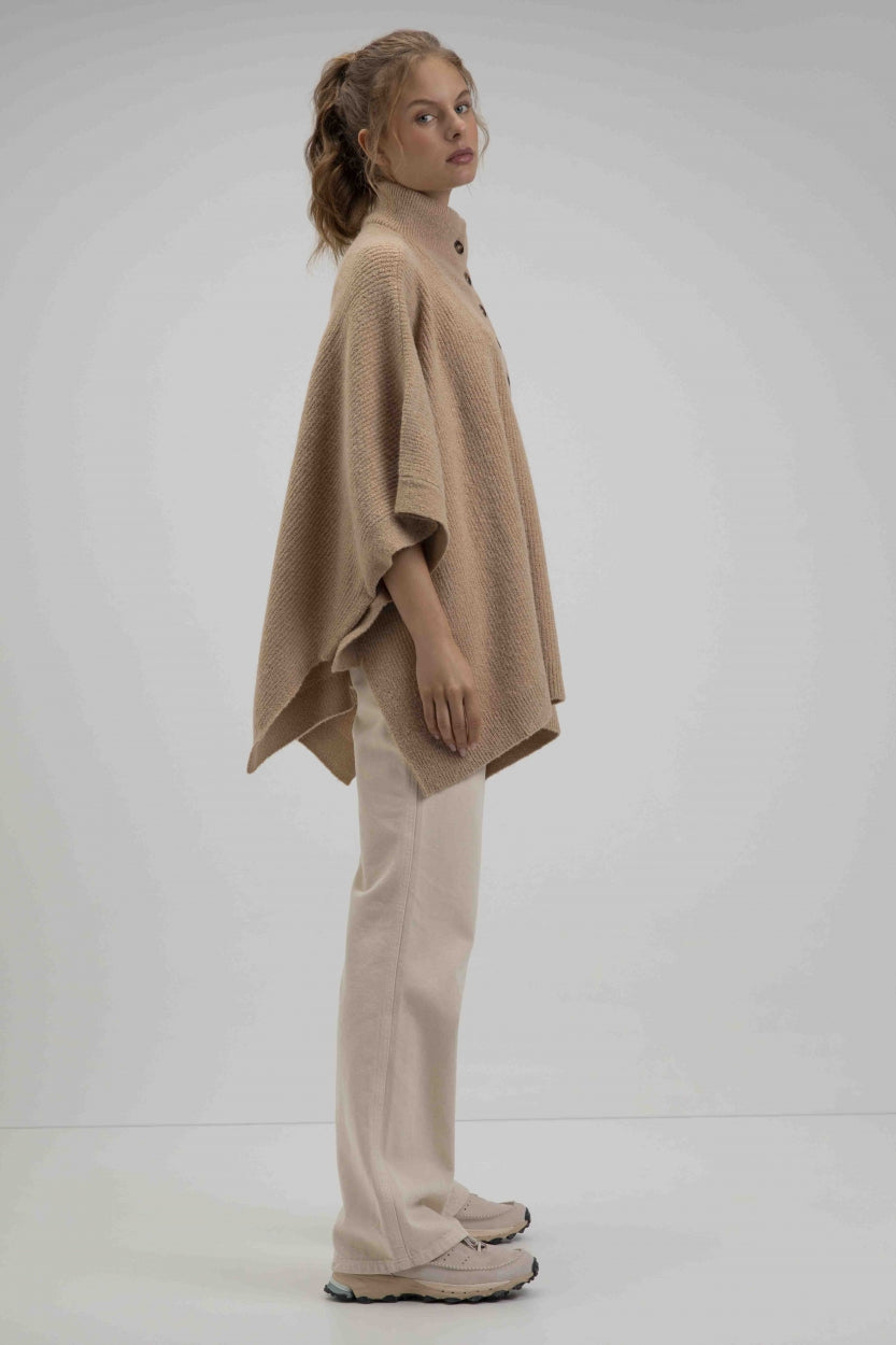Samira poncho | Sand