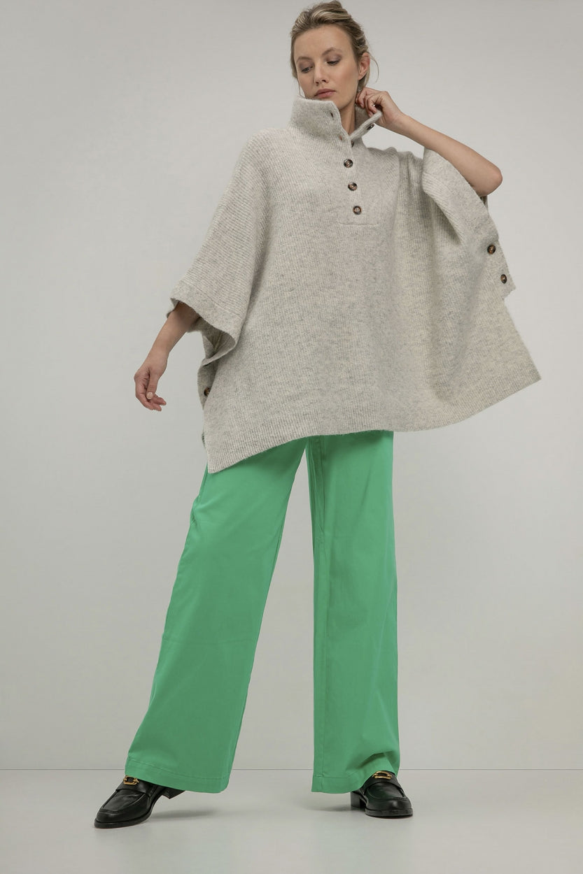 Samira poncho | Light Grey