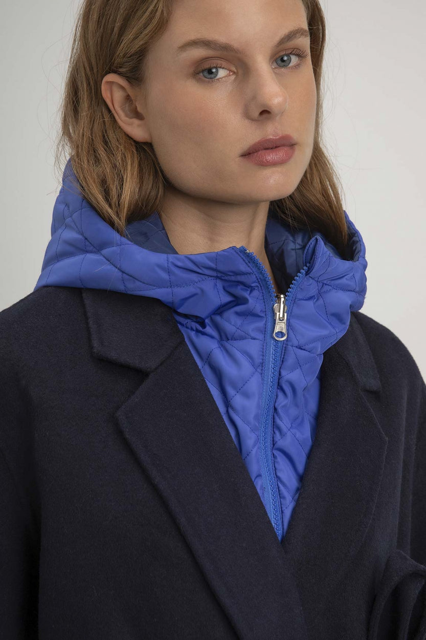 Stormy hood | Royal Blue