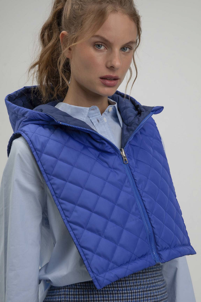 Stormy hood | Royal Blue