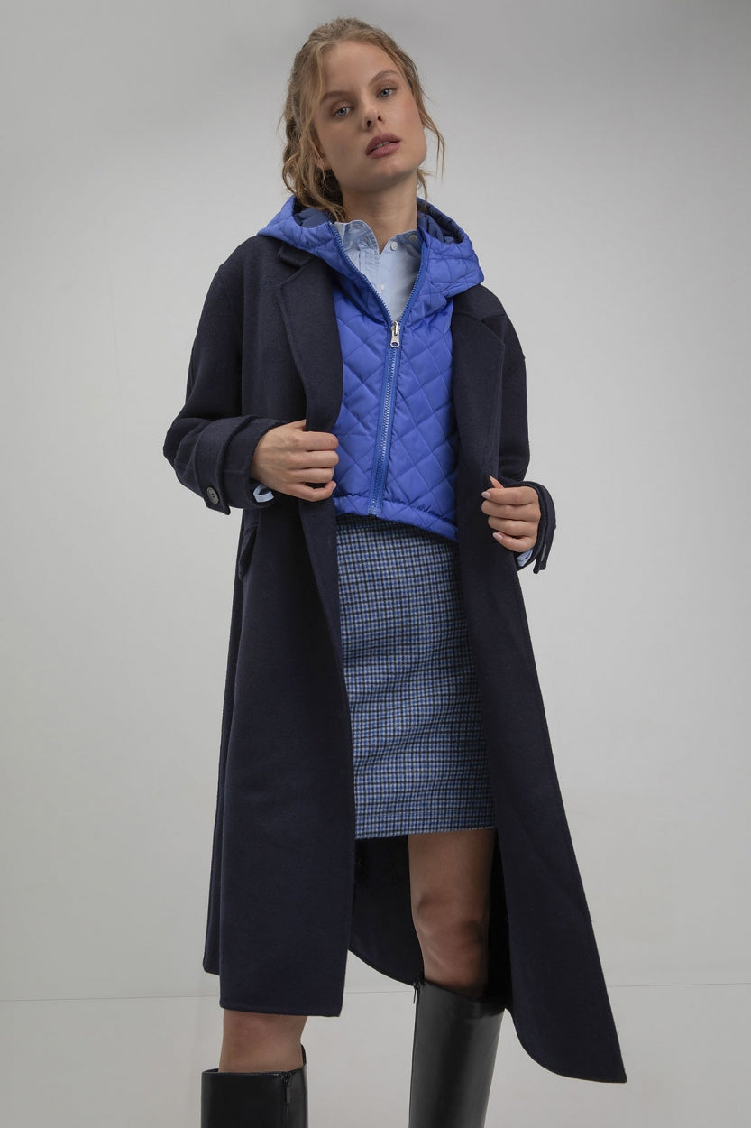 Stormy hood | Royal Blue