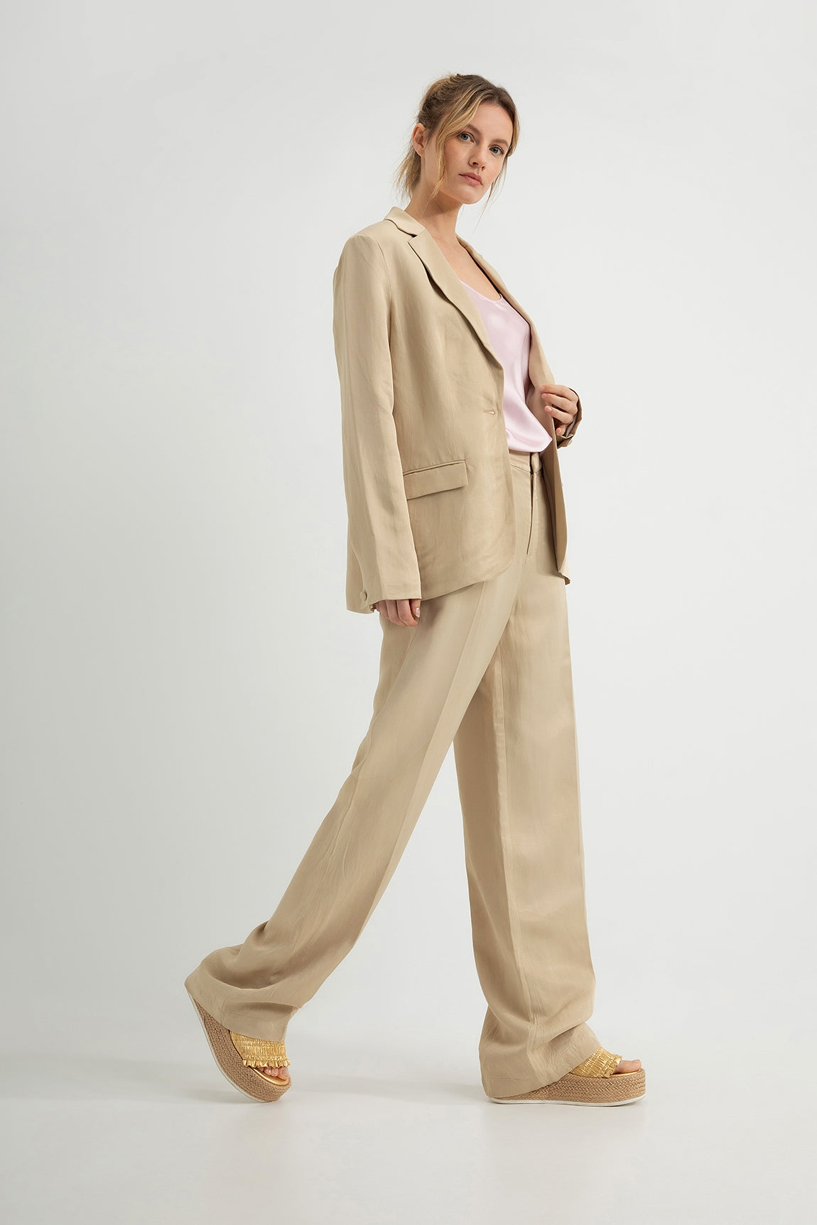 Light clearance khaki blazer