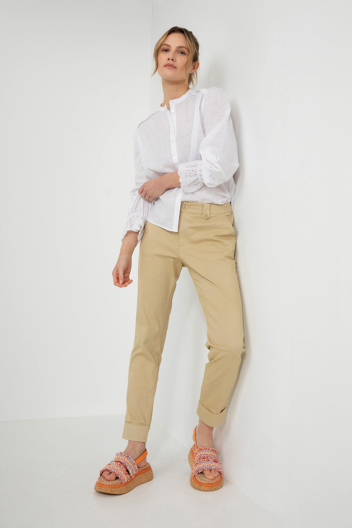 Tapered Trousers Damian | Sand