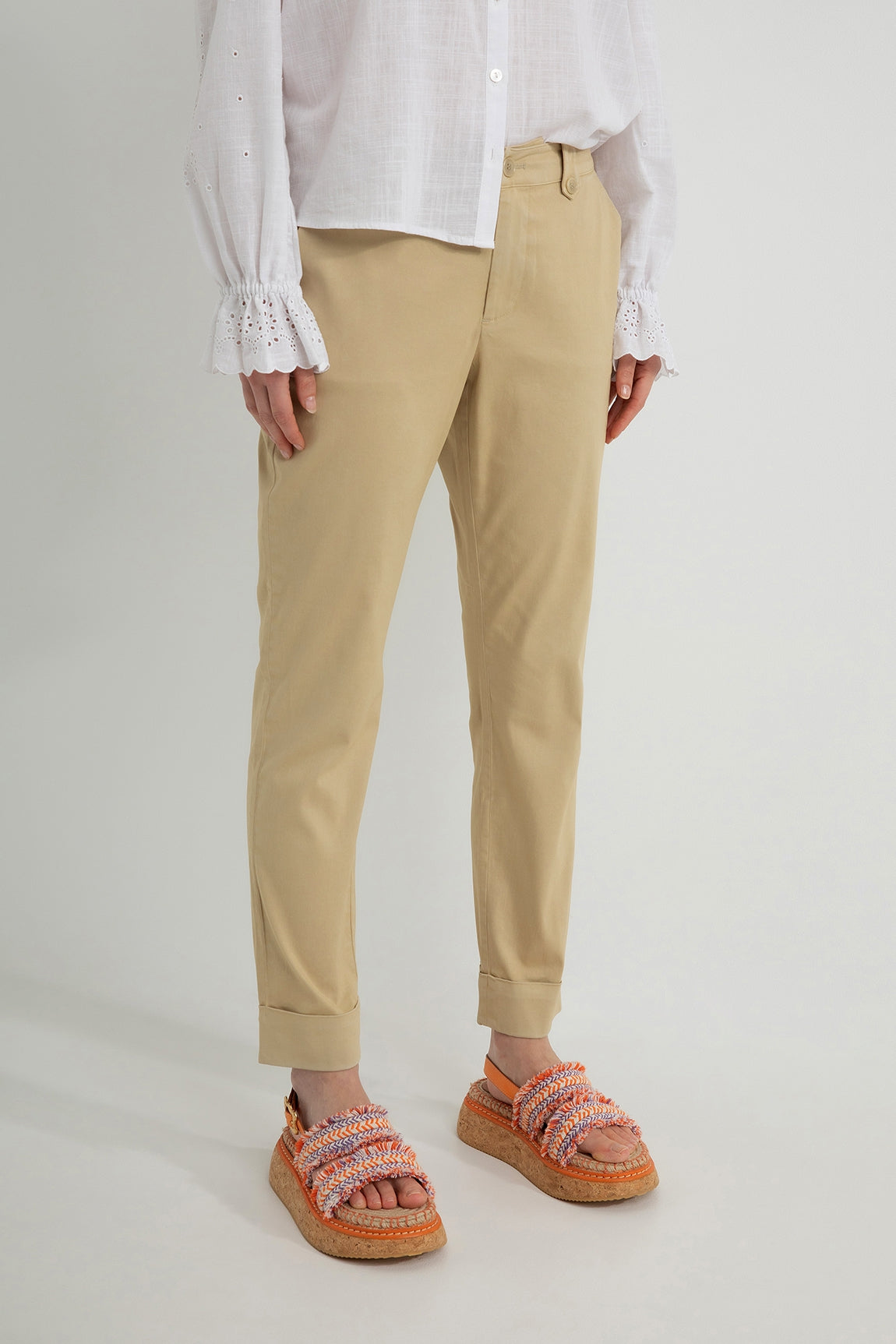 Tapered Trousers Damian | Sand