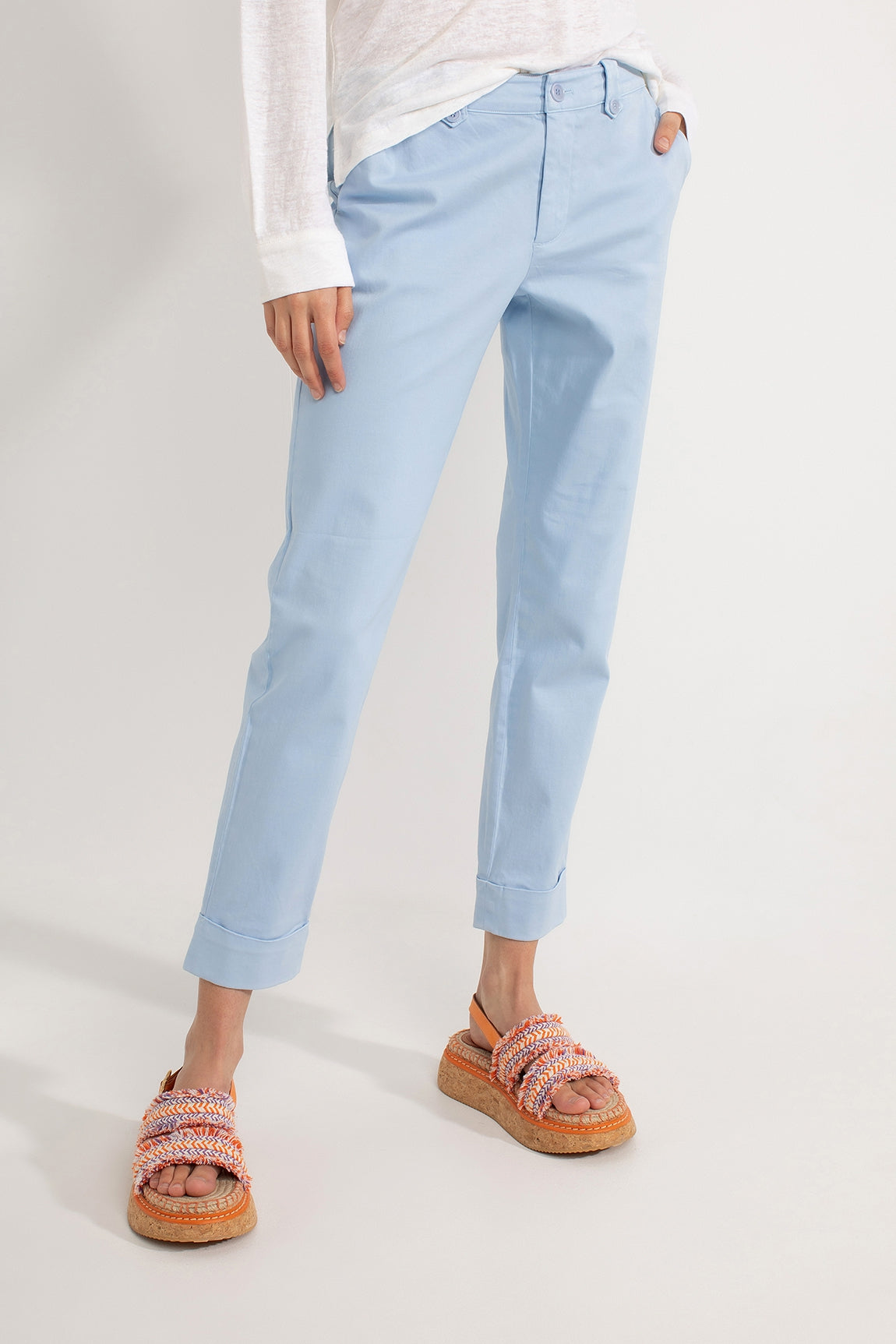Tapered Trousers Damian | Light Blue