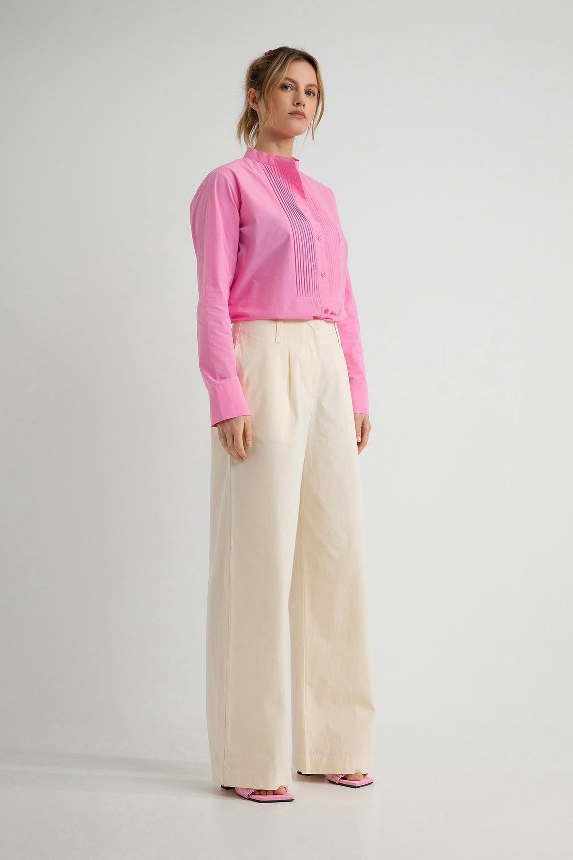 Wide-Leg Trousers Dave | Sand