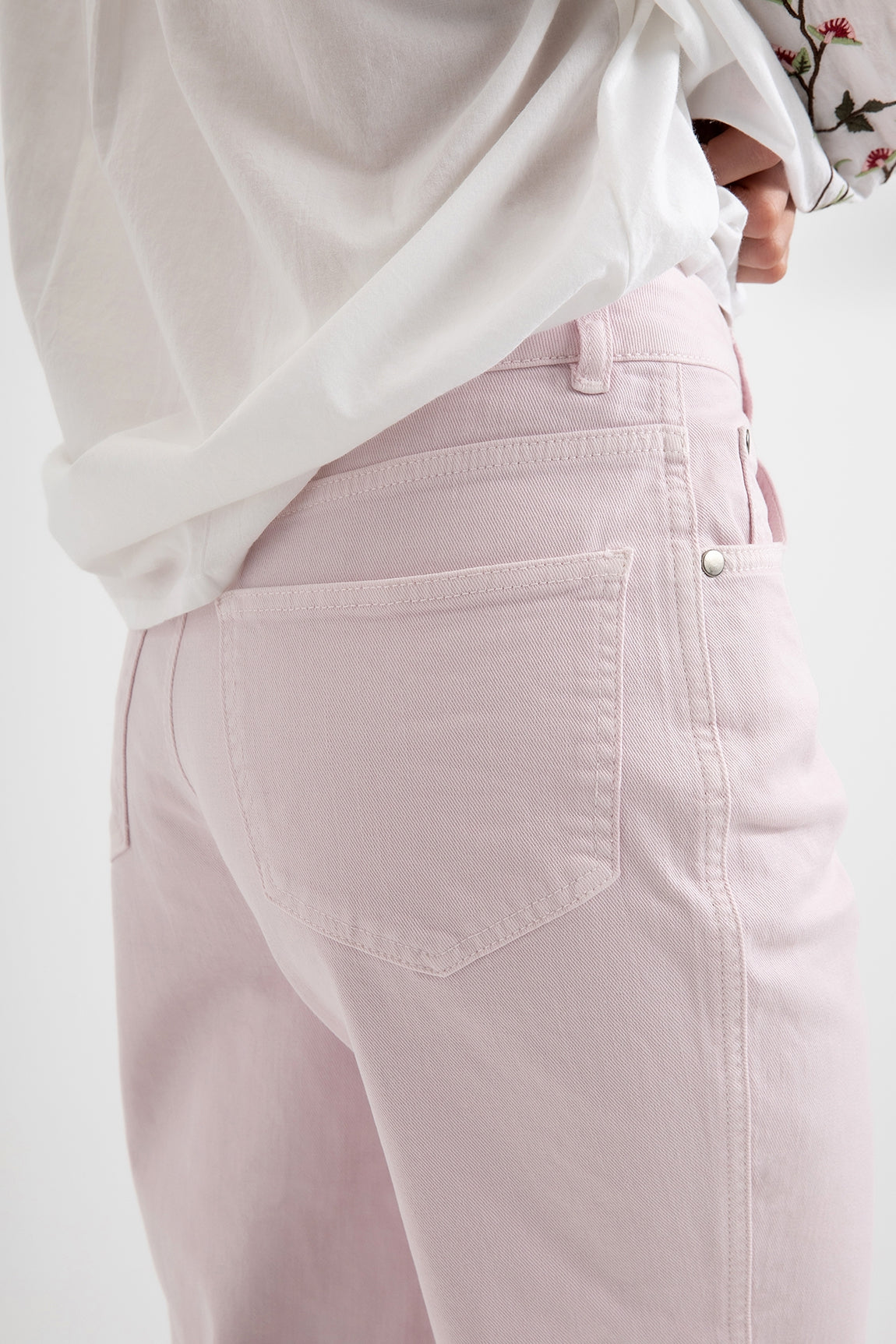 Cotton Pants Serge | Soft Pink