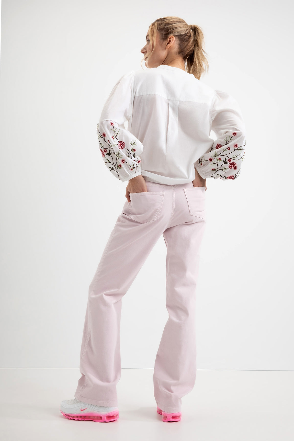 Cotton Pants Serge | Soft Pink