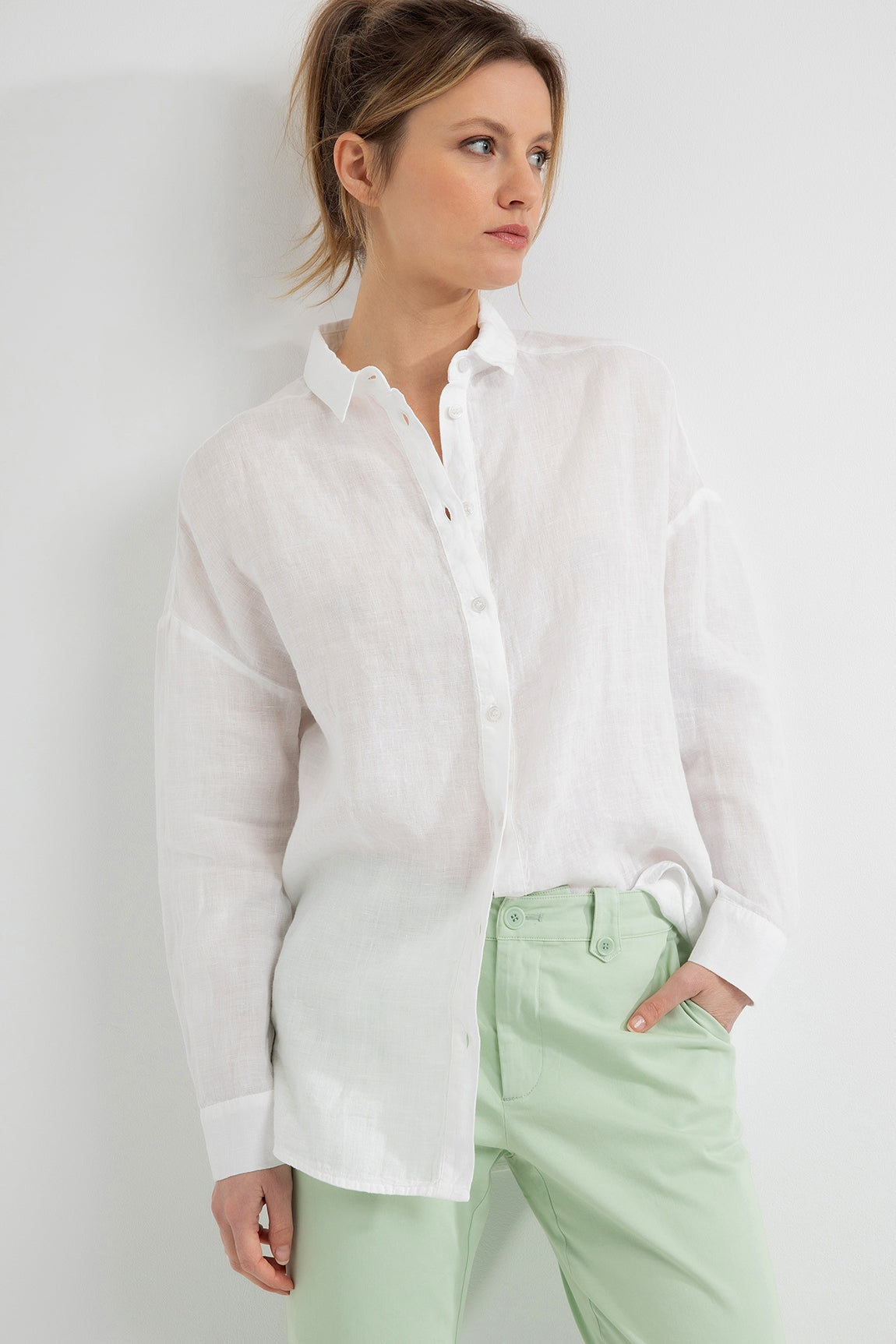 Lydian blouse | White