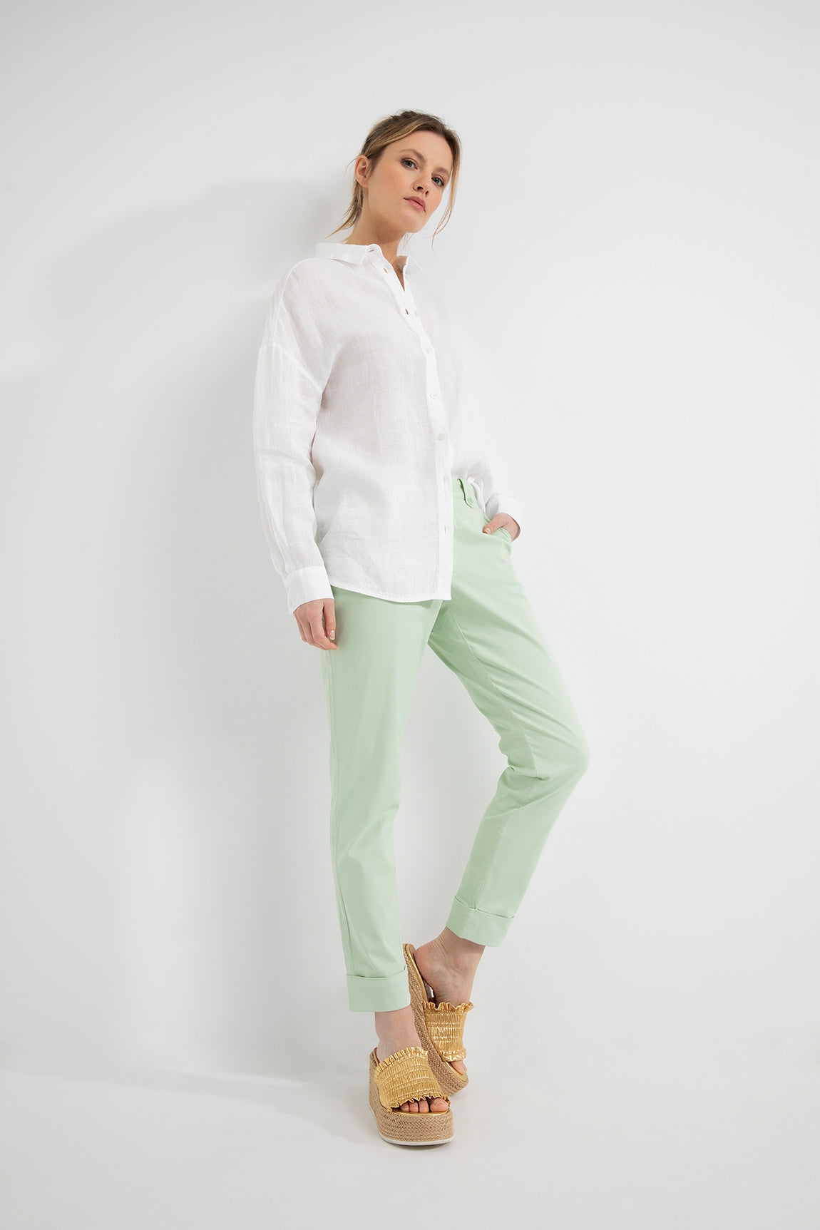 Lydian blouse | White