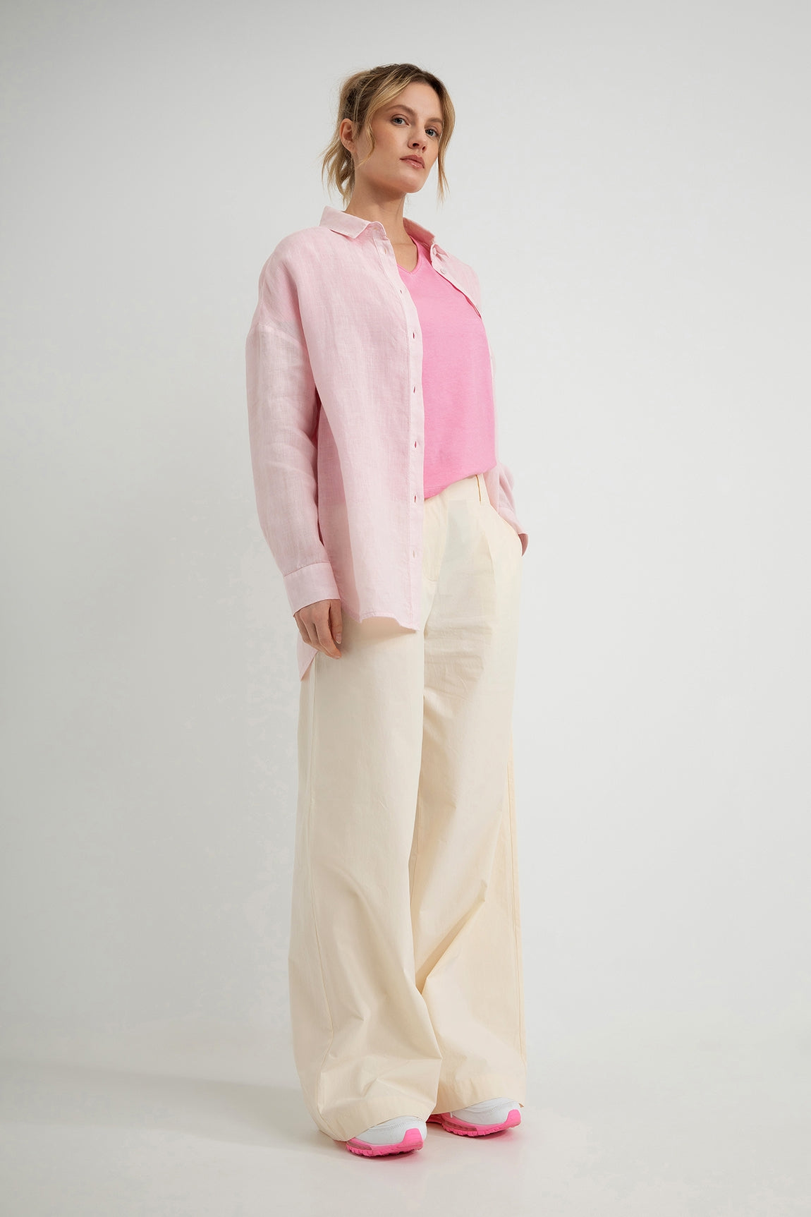 Lydian blouse | Soft Pink