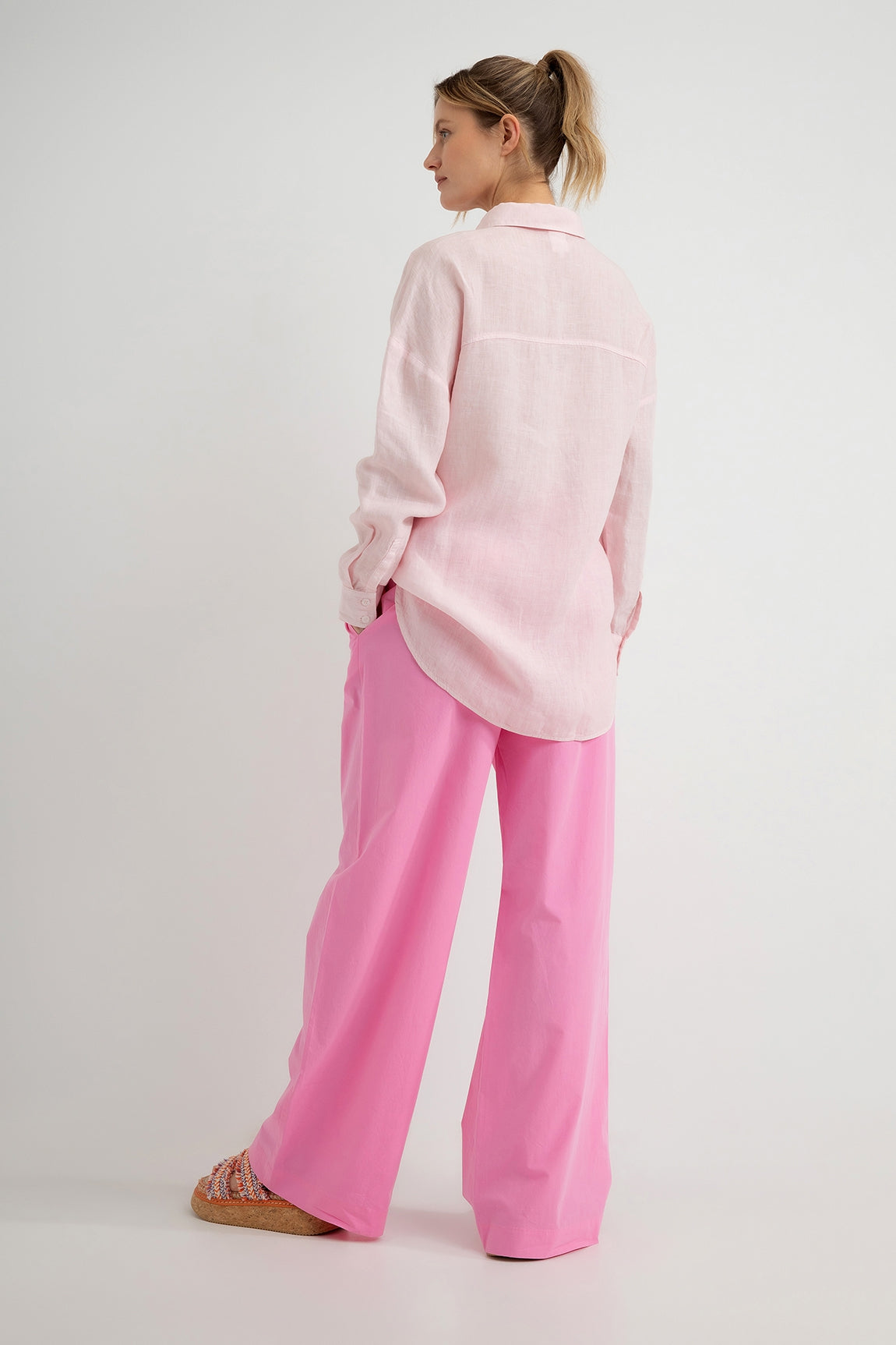 Lydian blouse | Soft Pink