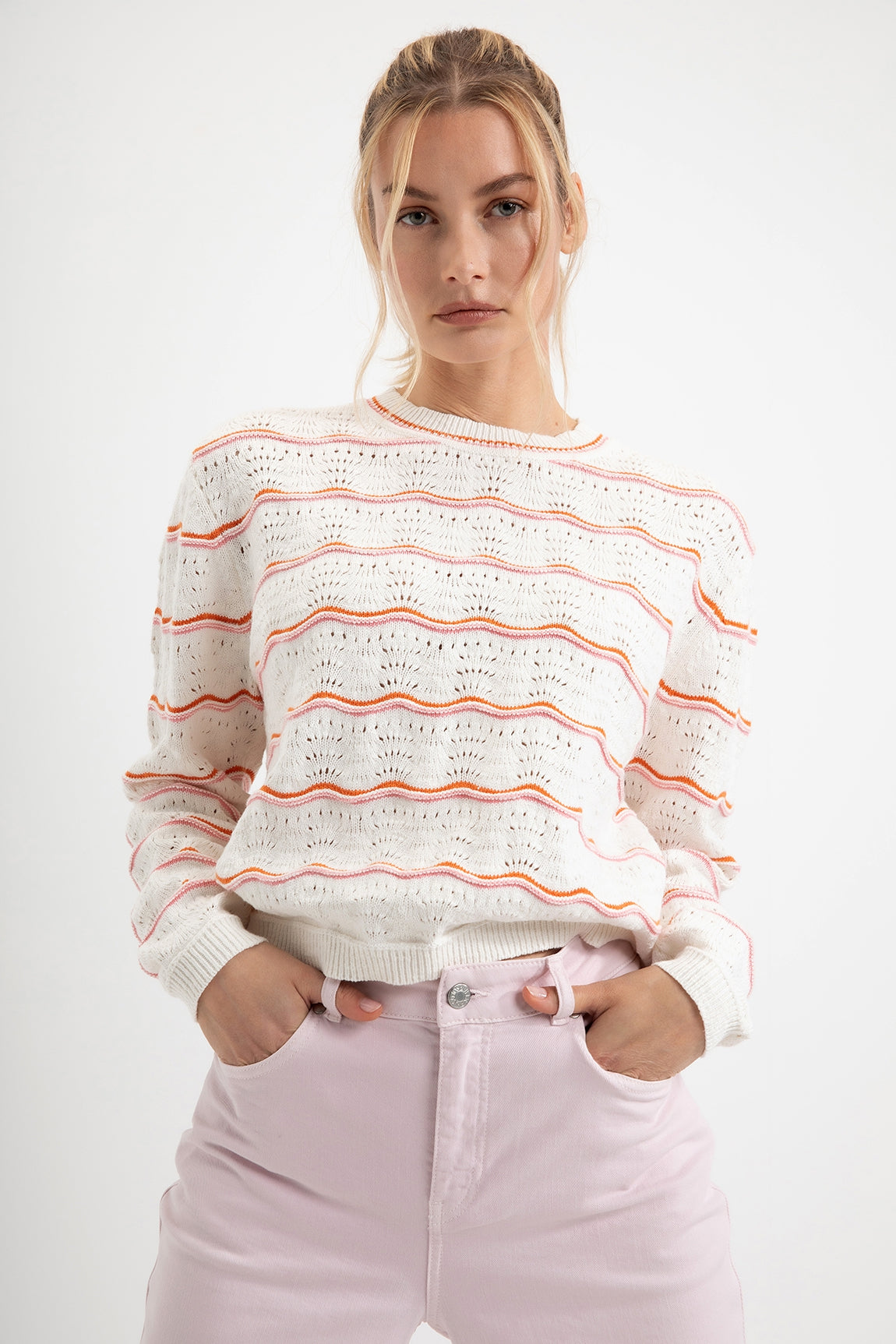 Light orange outlet sweater