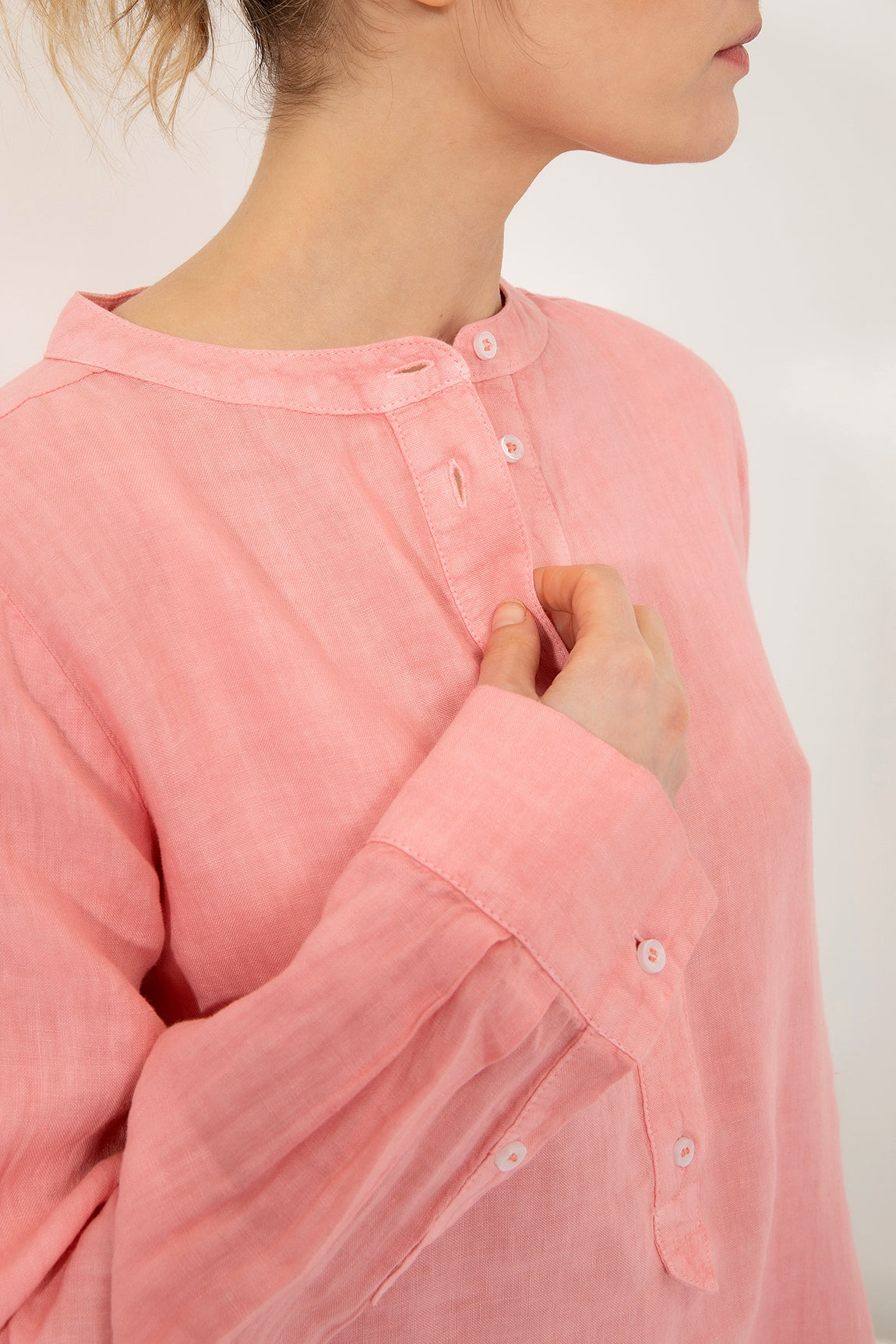 Georgia blouse | Indian Pink