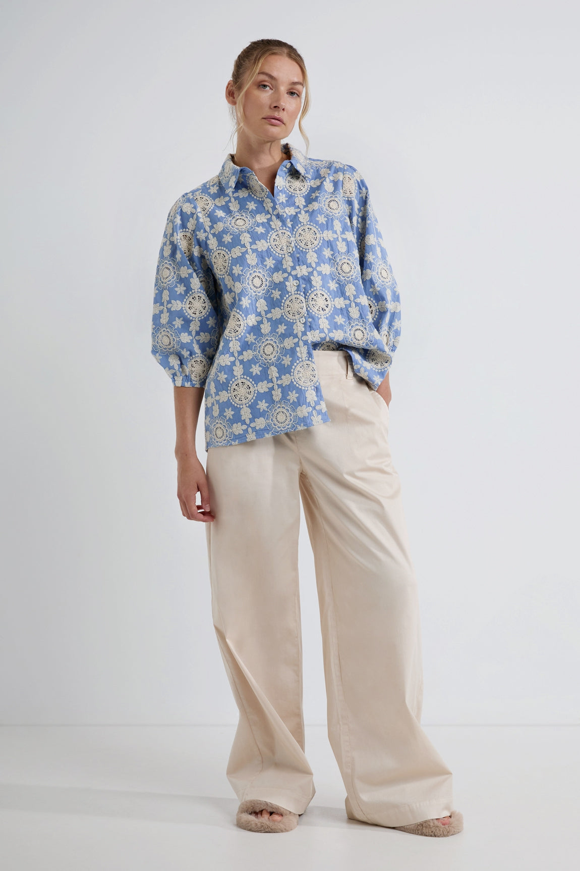 Devan blouse | Light Blue