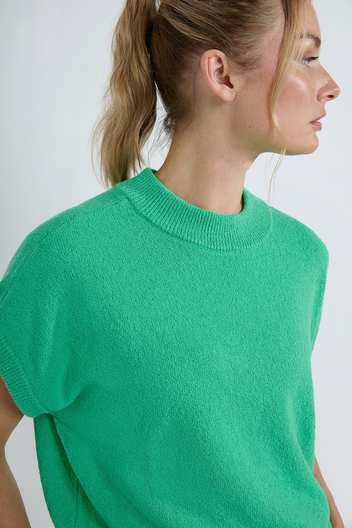 Parrot green sweater shop