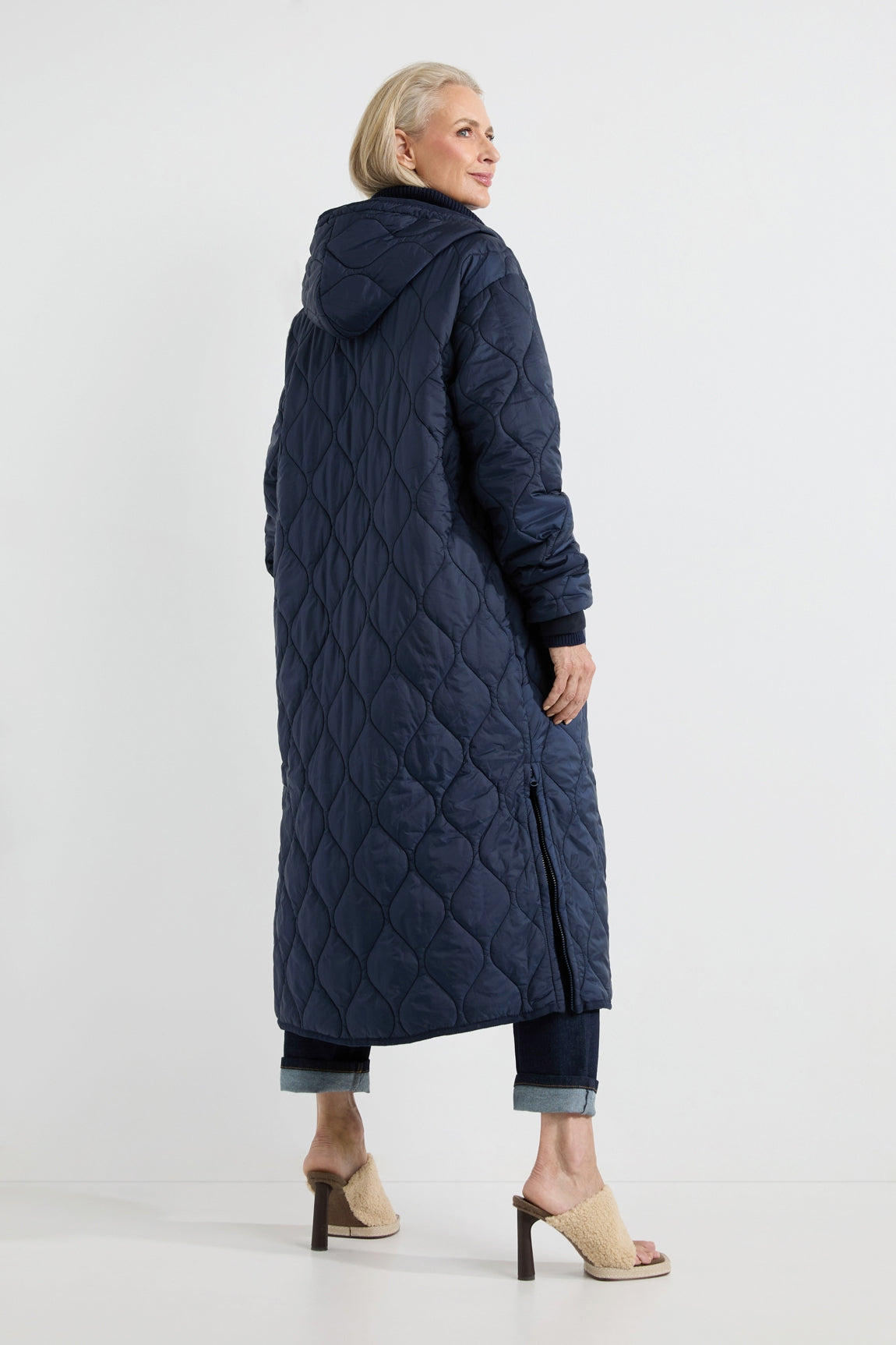 Anastasia coat | Navy