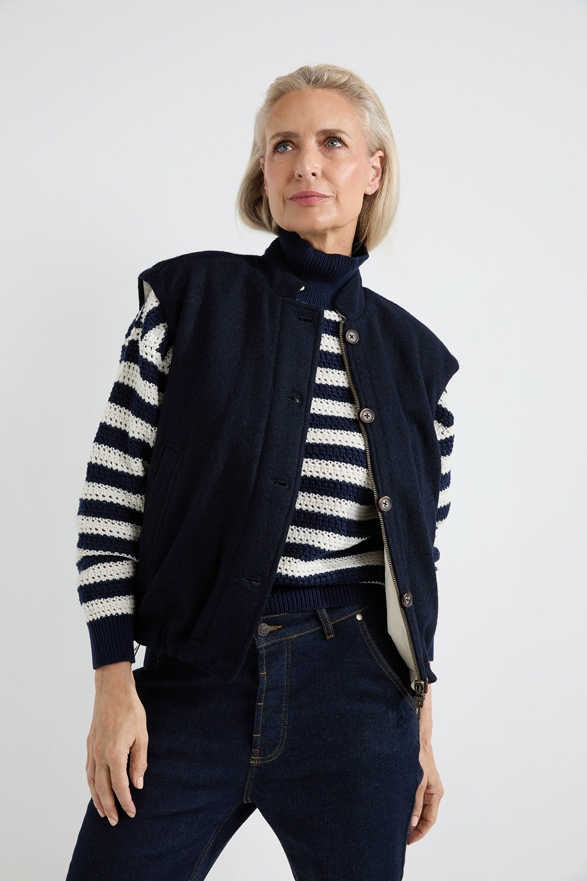 Alex jacket | Navy