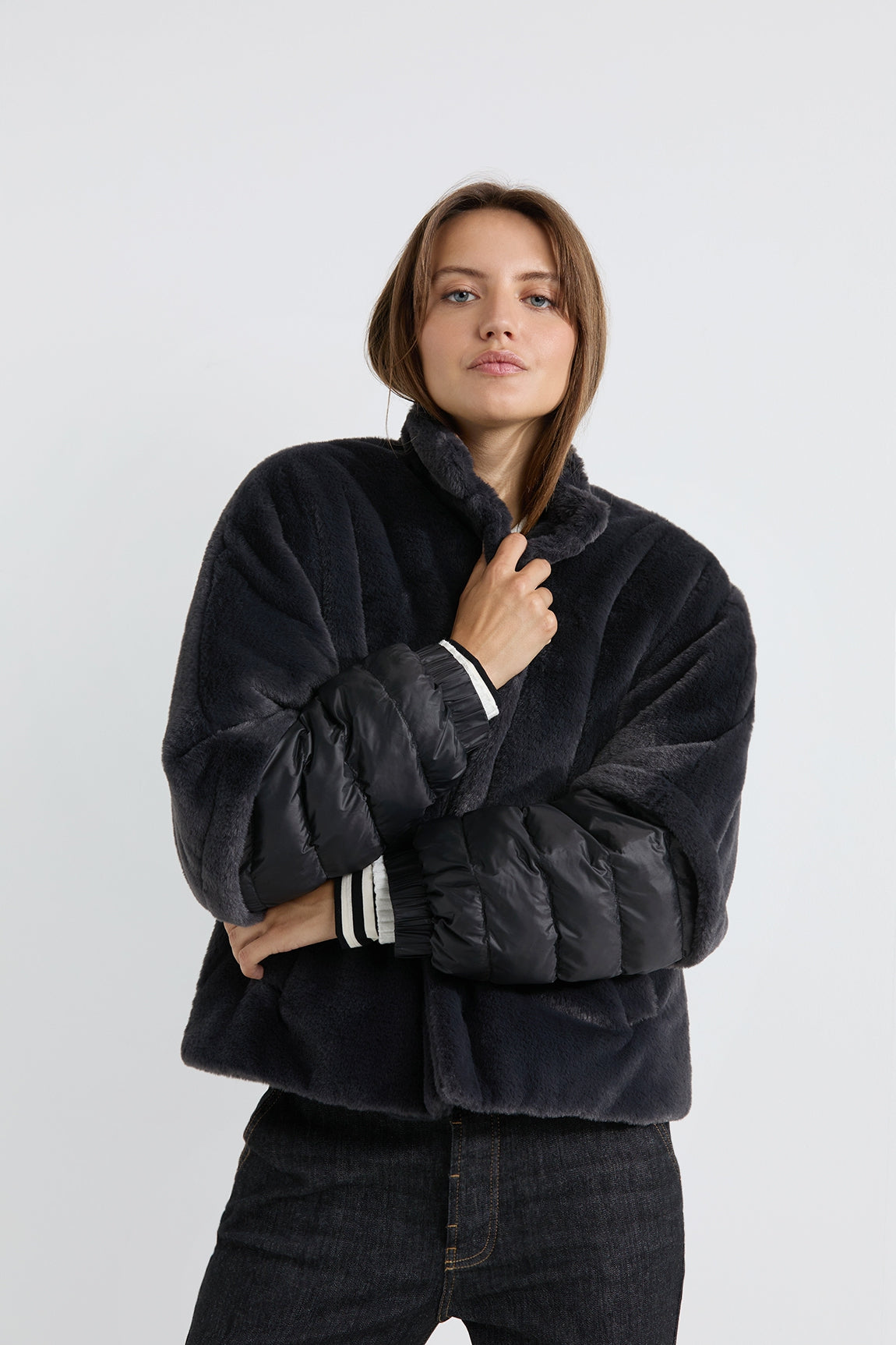 Adriana jacket | Anthracite