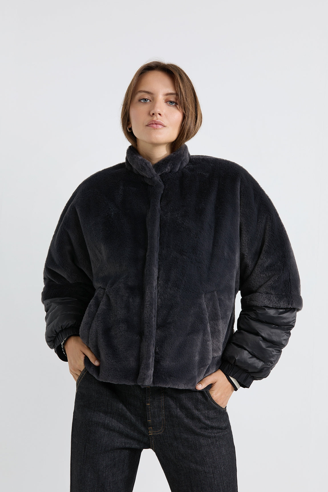 Adriana jacket | Anthracite