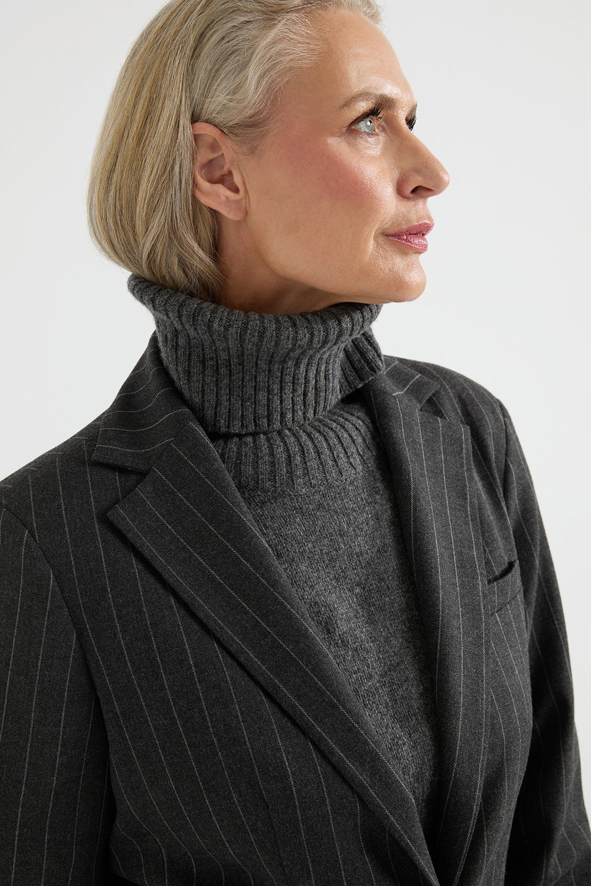 Antonia blazer | Anthracite stripe