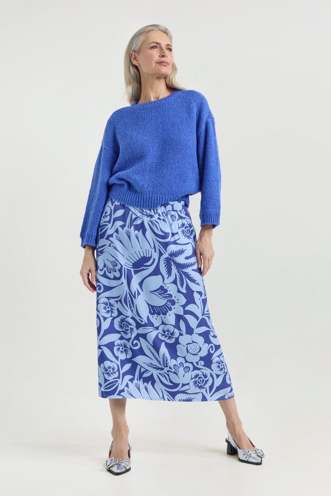 Sia skirt | Ocean Blue Print