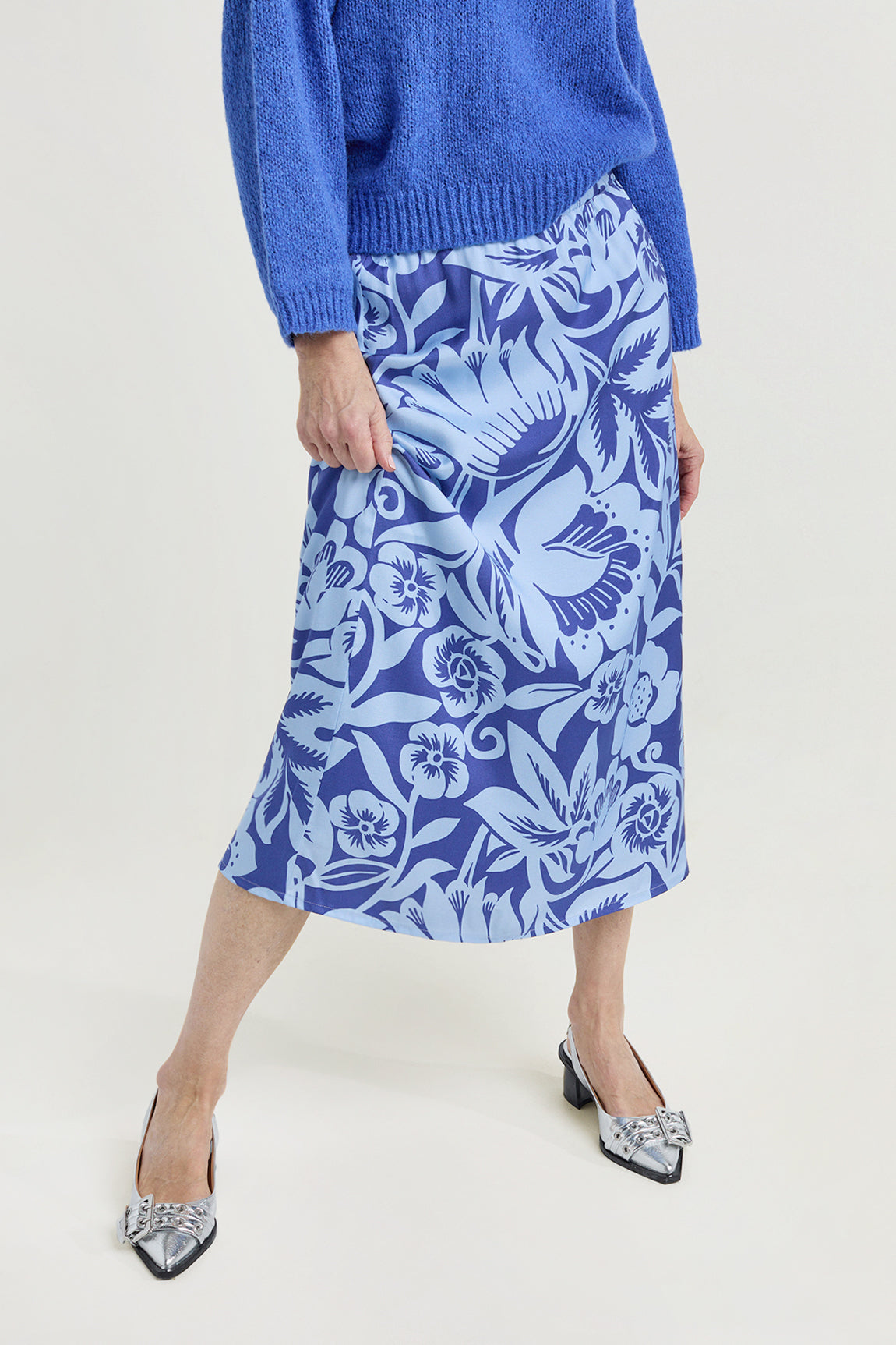 Sia skirt | Ocean Blue Print