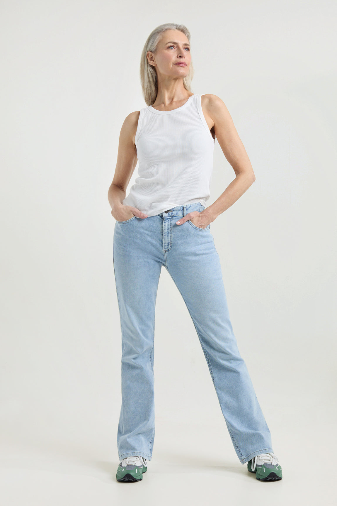 Alessandro denim flare | Light Jeans