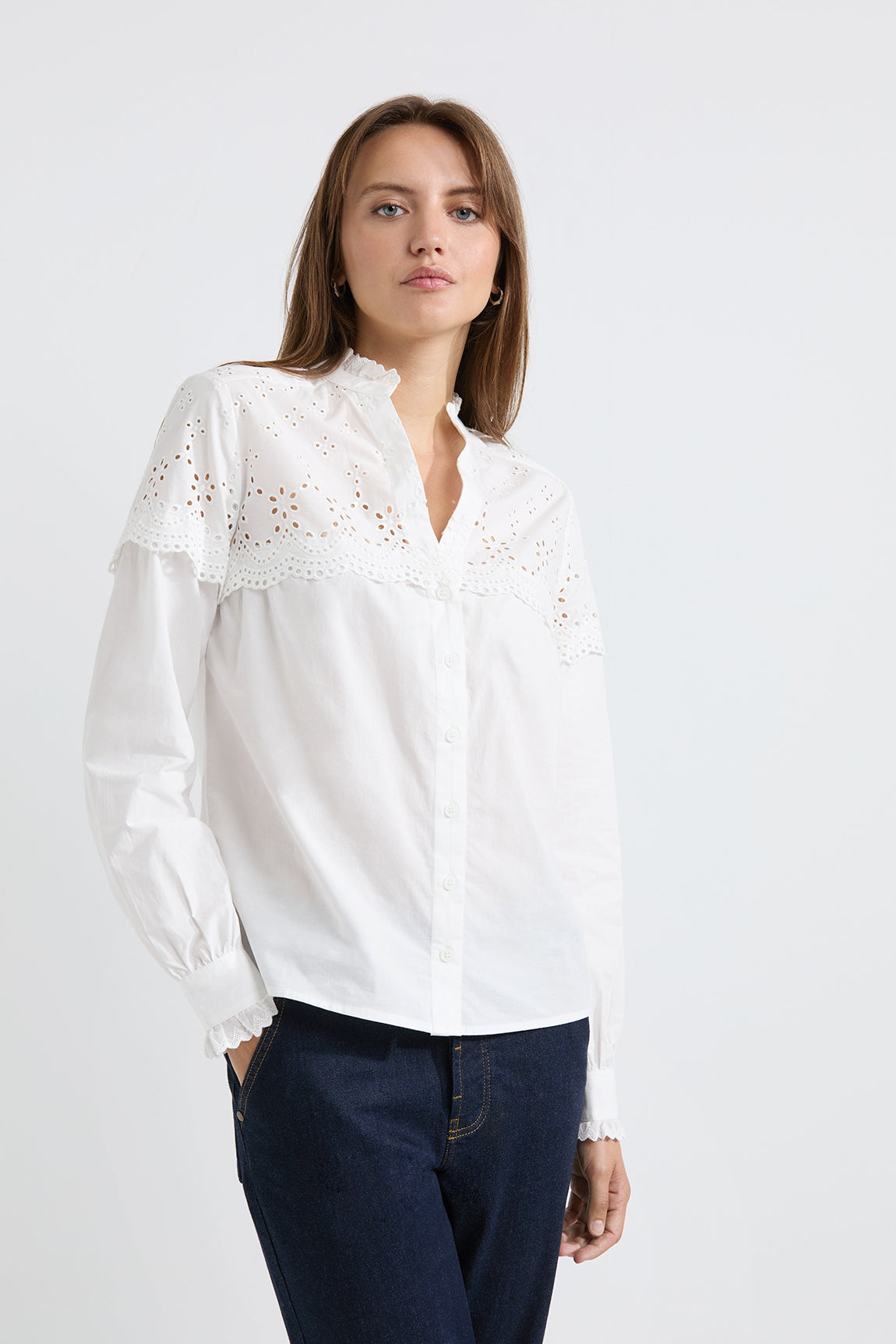 Ashley blouse | White