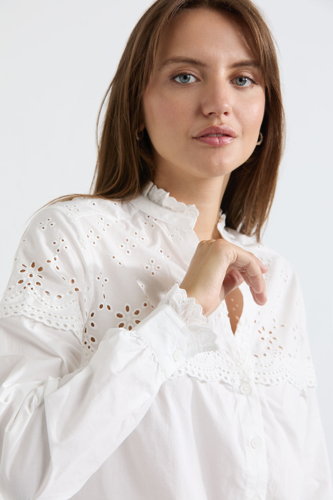 Ashley blouse | White