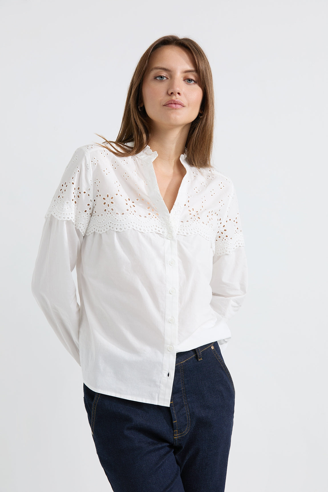 Ashley blouse | White