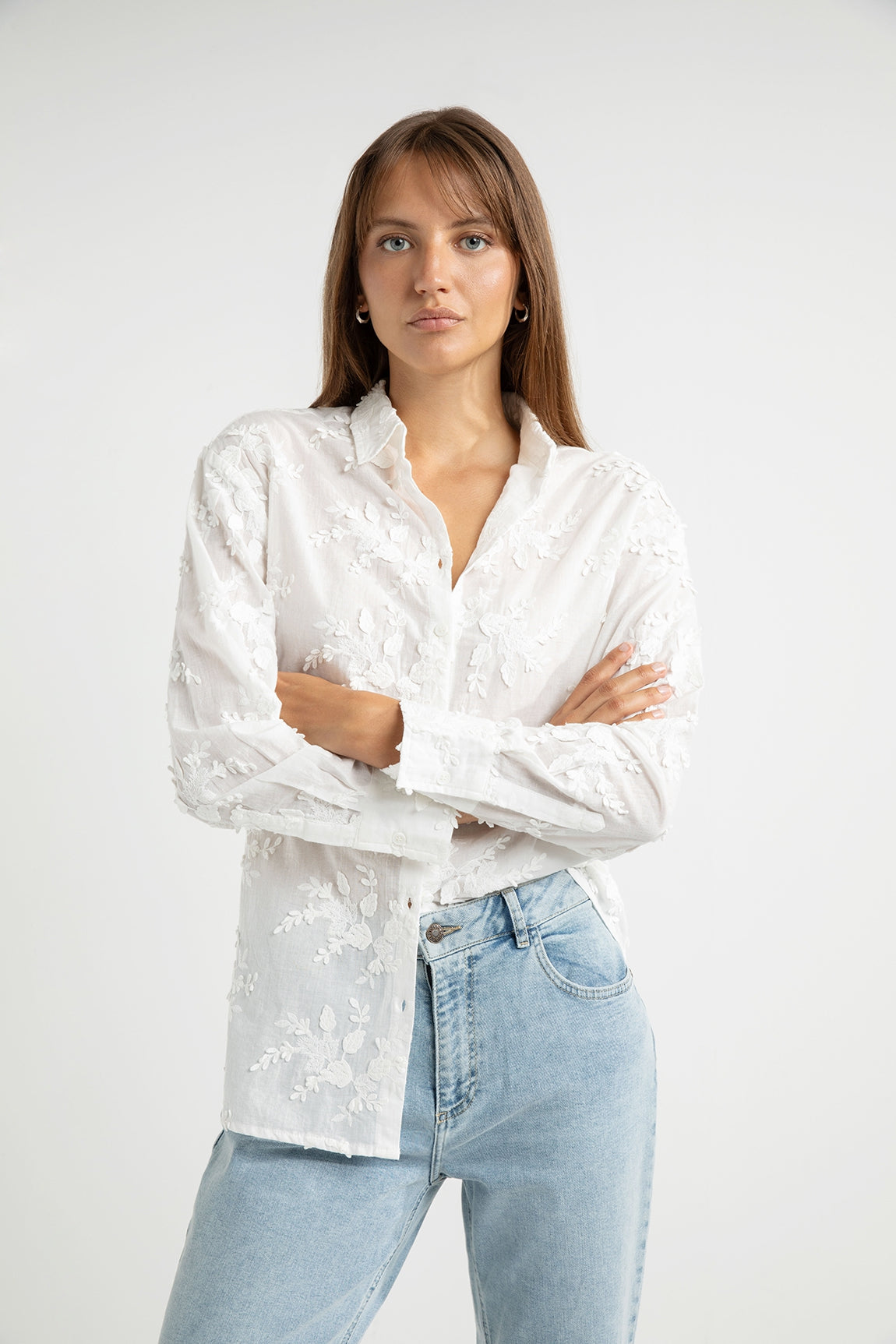 Ava blouse | White