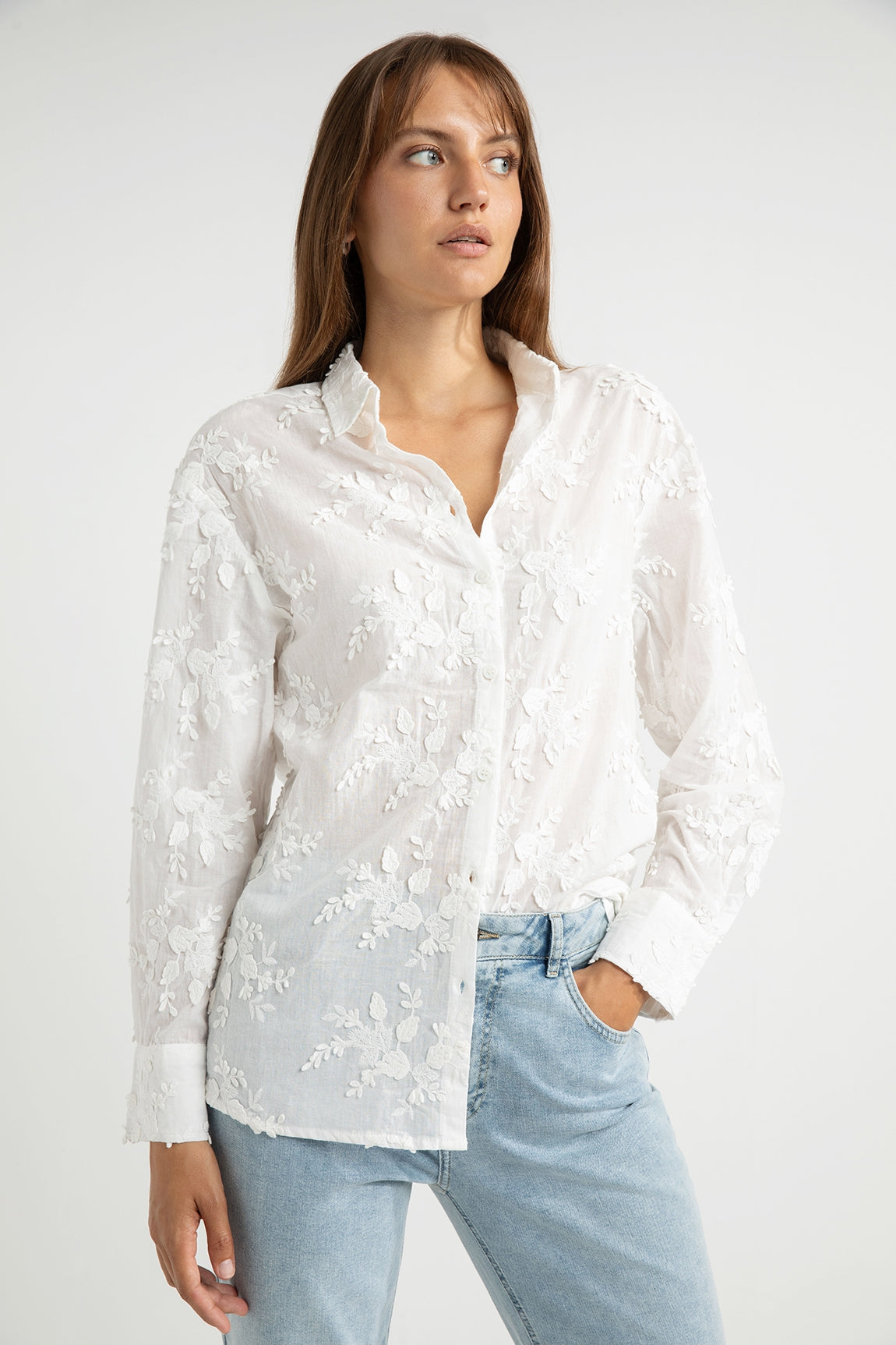 Ava blouse | White