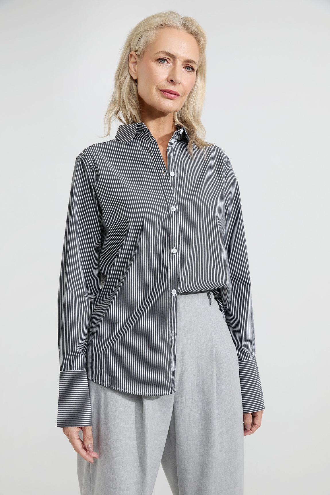 Annemijn blouse | Stripe Black