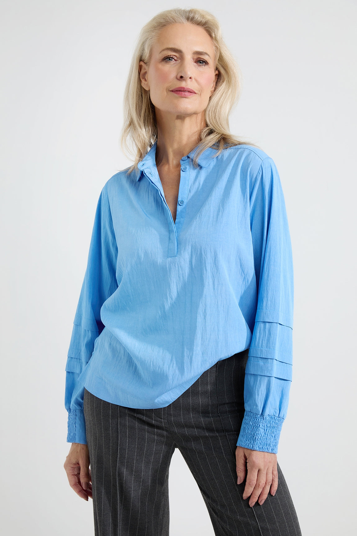 Andreas blouse | French Blue